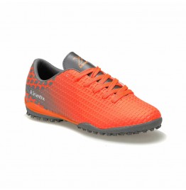 Men's Lace-up Orange Football Shoes